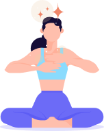 Sitting Yoga Posture graphic
